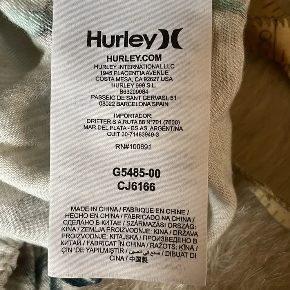 Hurley top XL (4080)